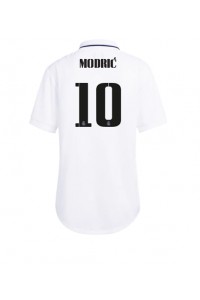 Real Madrid Luka Modric #10 Voetbaltruitje Thuis tenue Dames 2022-23 Korte Mouw